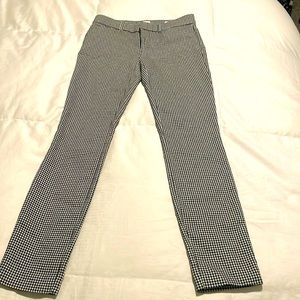 Gap hoods-tooth stretch anklet dress Capri pants size 00